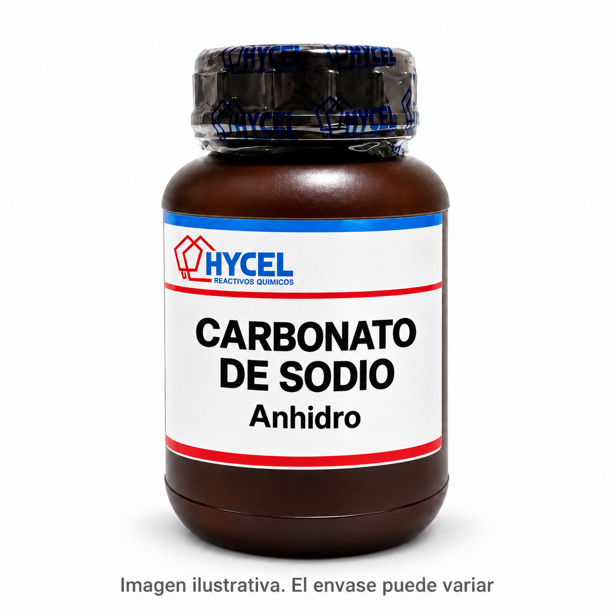 CARBONATO DE SODIO Anhidro. Imagen ilustrativa. El envase puede variar.