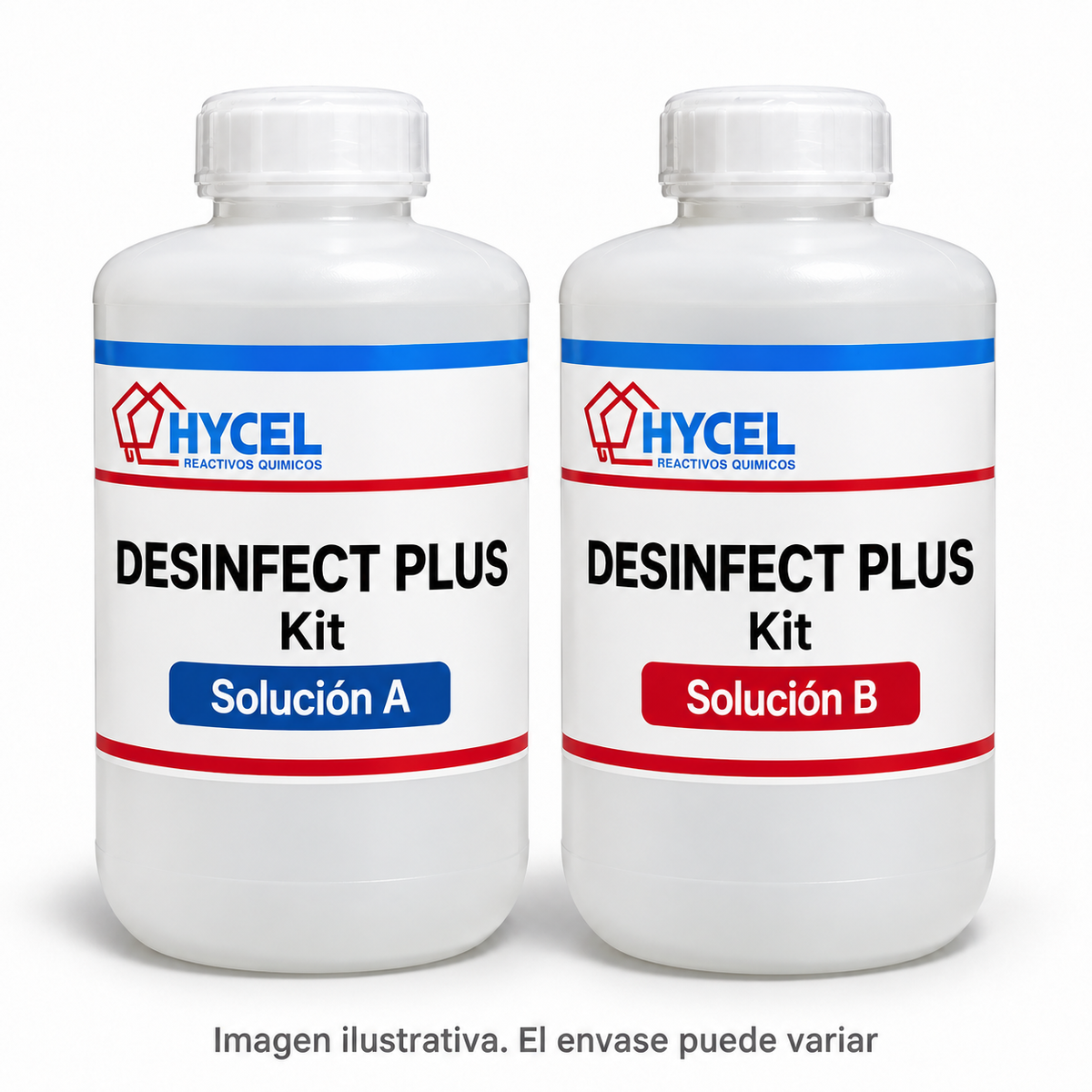 DESINFECT PLUS Kit. Imagen ilustrativa. El envase puede variar.