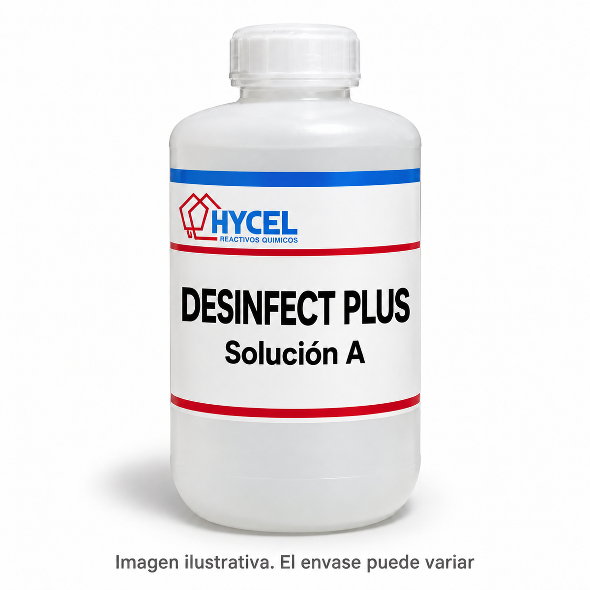 DESINFECT PLUS Solución A. Imagen ilustrativa. El envase puede variar.