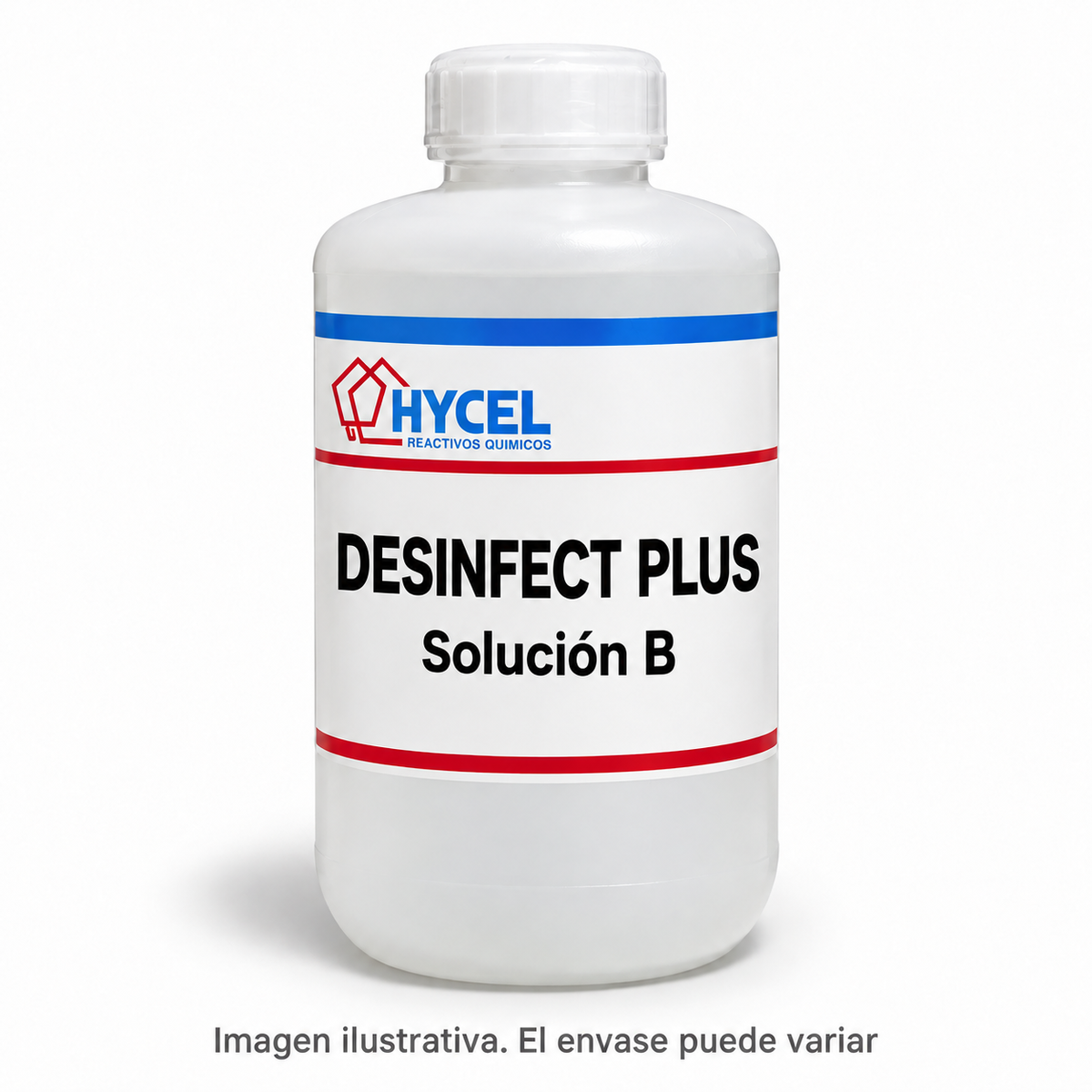 DESINFECT PLUS Solución B. Imagen ilustrativa. El envase puede variar.
