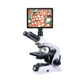 Microscopio Trinocular Prisma 208-LCD con Pantalla. Marca: ICB