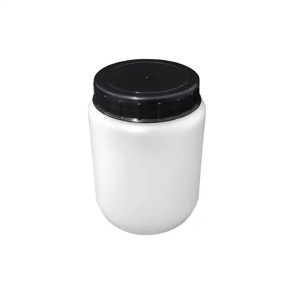 Vaso cilindrico 2000ml Con Tapa Rosca Negra