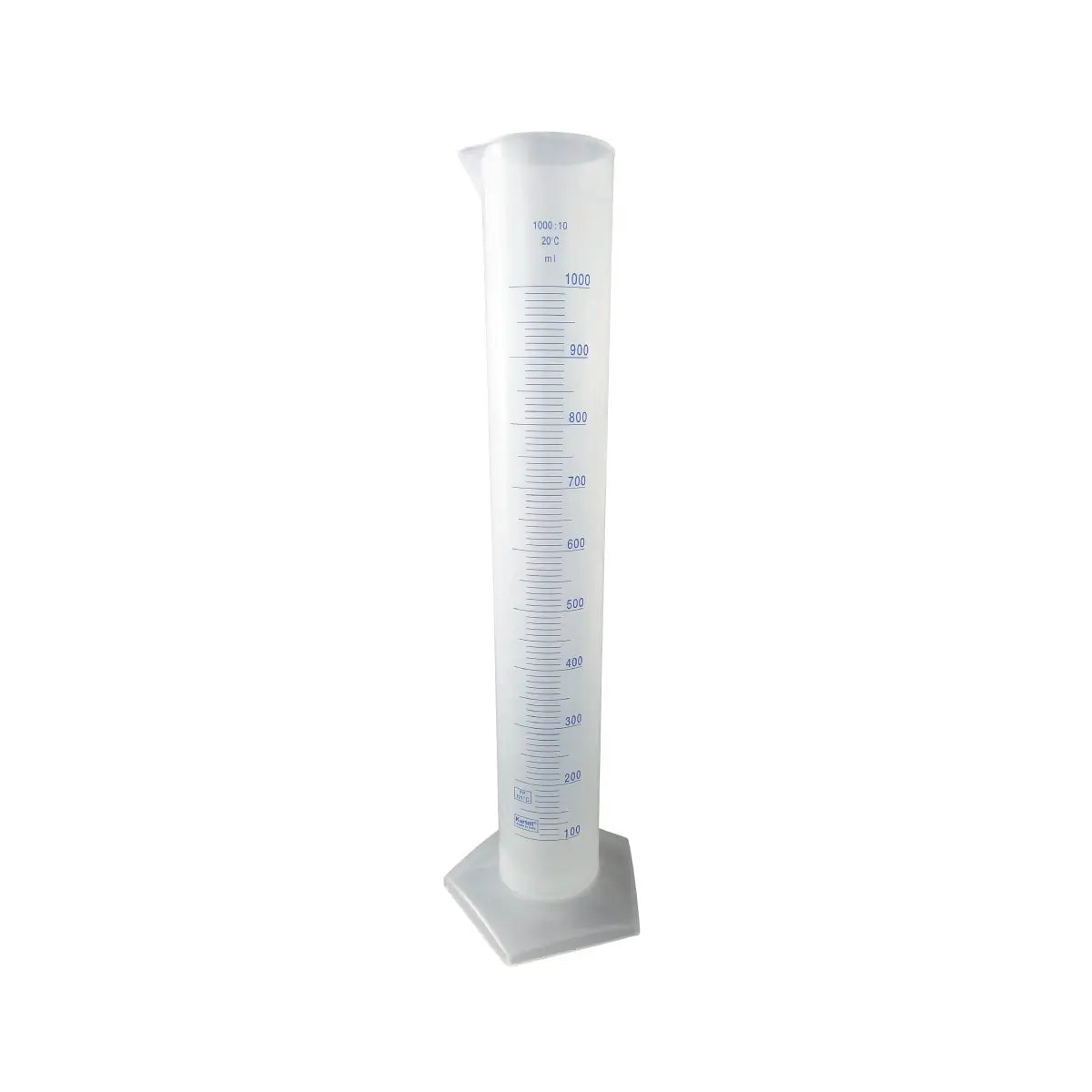 Probeta Graduada Forma Alta Azul 1000ml